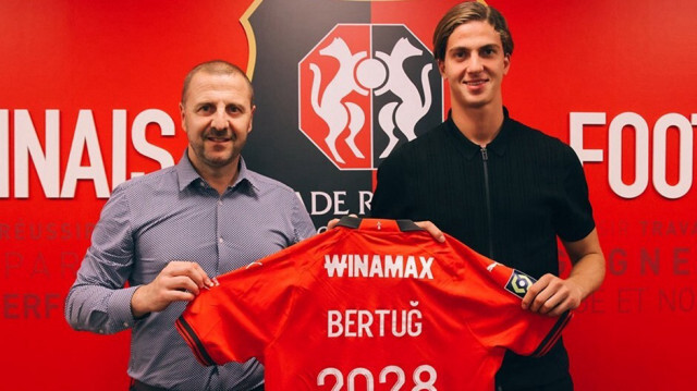 Bertuğ Yıldırım, Rennes ile 5 yıllık sözleşme imzaladı.