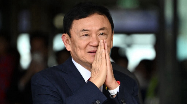 L'ancien Premier ministre thaïlandais, Thaksin Shinawatra à Bangkok, en Thaïlande. Crédit photo: MANAN VATSYAYANA / AFP