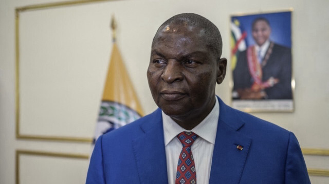 Le président de la République centrafricaine Faustin Archange Touadera. Crédit photo: Barbara DEBOUT / AFP