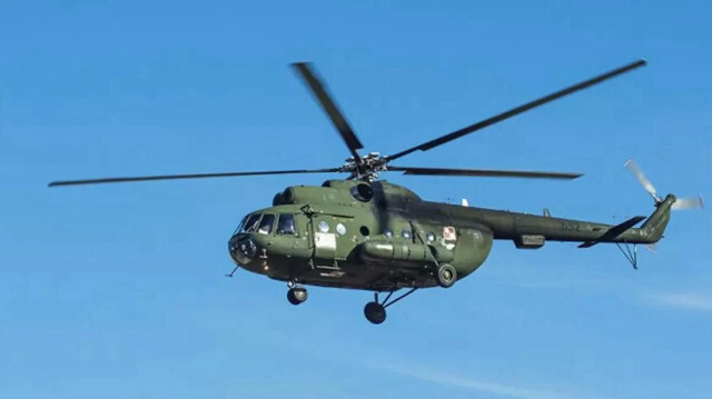 Ukrayna'da helikopter kazası