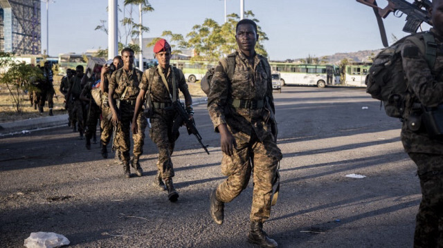 L'armée éthiopienne. Crédit photo: Amanuel Sileshi / AFP