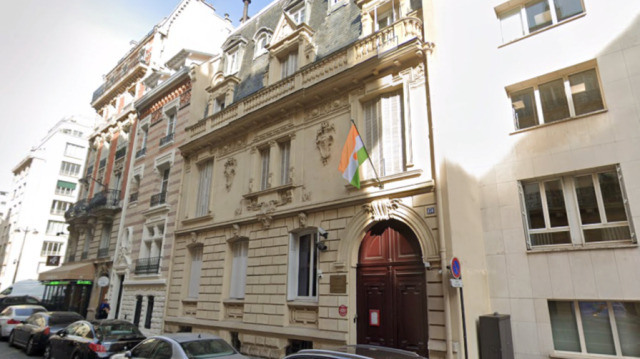 Ambassade du Niger à Paris. Crédit photo: Google View