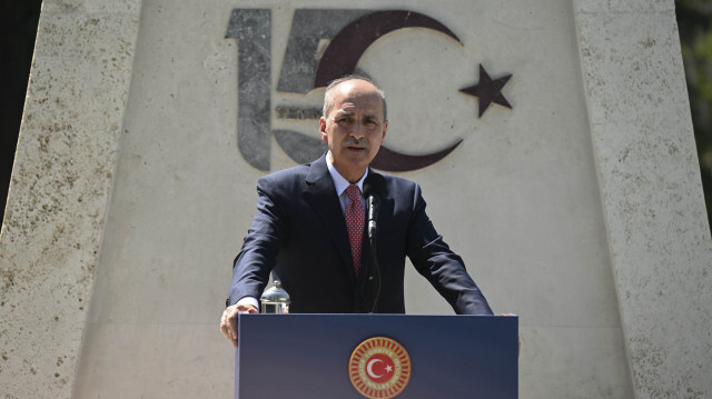 Numan Kurtulmus, président du Parlement turc. Crédit photo: AA