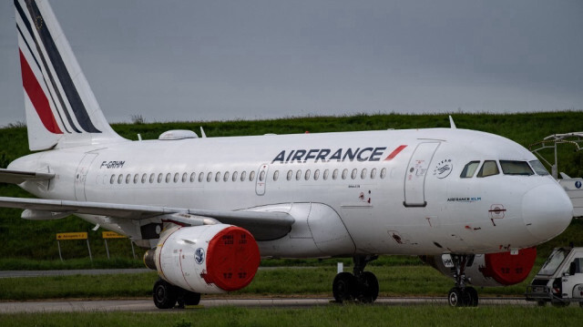 Un avion d'Air France. Crédit photo: BERTRAND GUAY / AFP