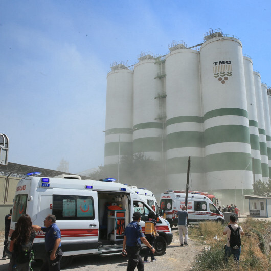 Kocaeli'deki TMO deposu patlamasında yaralananlardan üçü entübe edildi 