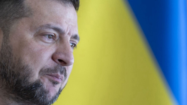 Le Président de l'Ukraine, Volodymyr Zelensky. Crédit photo: TOMAS BENEDIKOVIC / AFP
