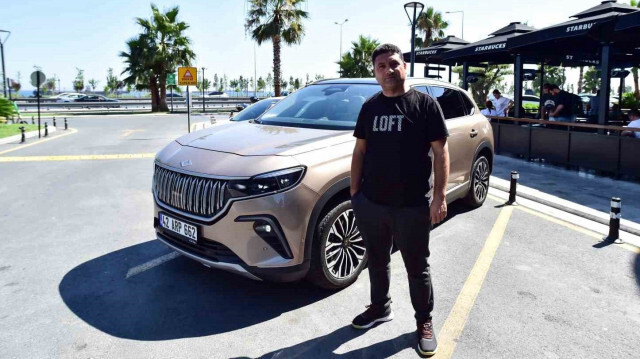 Çekilişin ardından T10X aracını teslim alan Murat Gündoğdu, aracı ile bir ay içerisinde 7 bin 259 kilometre yaptı.