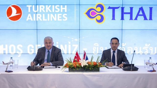 THY ile Thai Havayolları arasında iş birliği anlaşması imzalandı