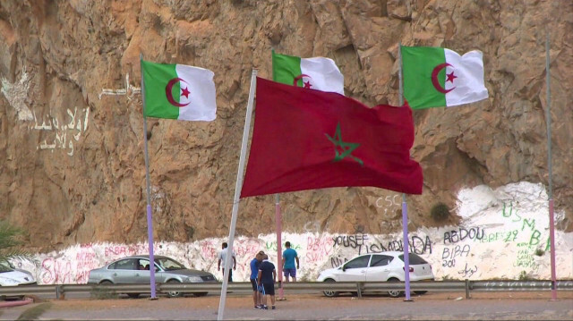 Frontière entre le Maroc et l'Algérie. Crédit photo: HICHAM RAFIH / AFPTV / AFP