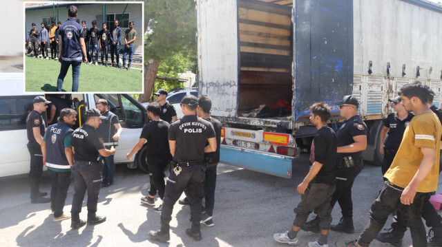 Amasya'da kaçak göçmen operasyonu