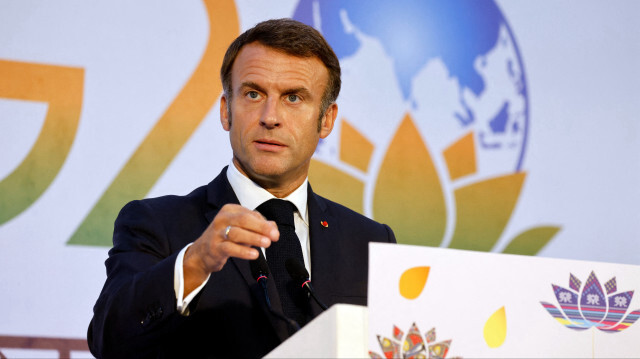 Le président français Emmanuel Macron au sommet du G20. Crédit Photo: Ludovic MARIN / AFP

