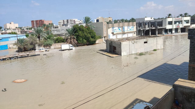 Libya'da Daniel fırtınası sel felaketine neden oldu.