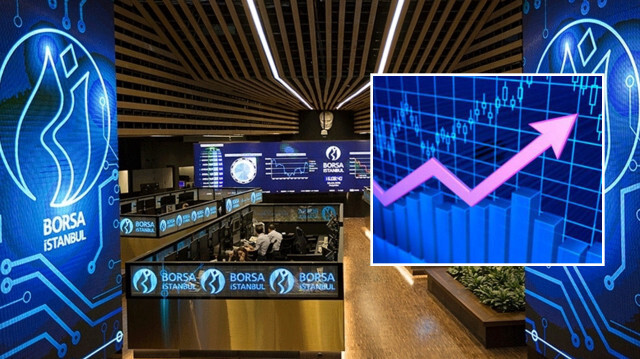 Borsa günün ilk yarısında 8.403,81 puana çıktı.