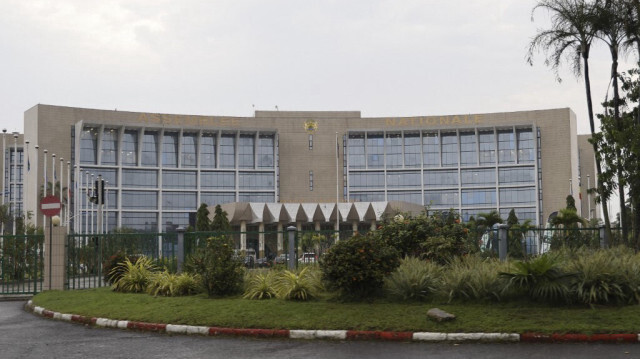 U'Assemblée nationale à Libreville au Gabon. Crédit photo: LUDOVIC MARIN / AFP