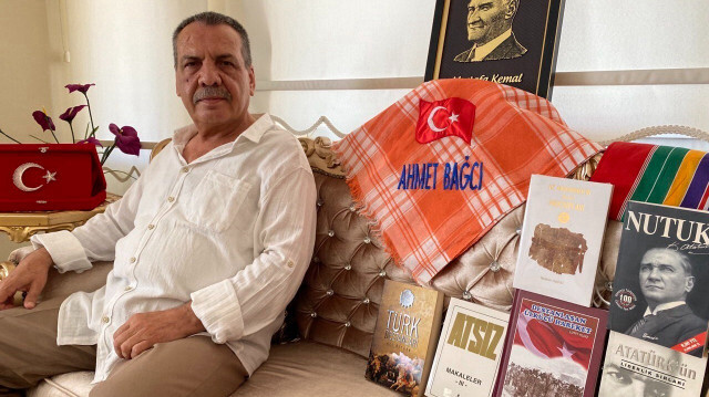 63 yaşındaki Ahmet Bağcı.