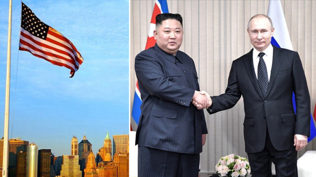 ABD yönetimi, Rusya'ya giden Kuzey Kore lideri Kim'e "Moskova'ya silah sağlamama" çağrısında bulundu.