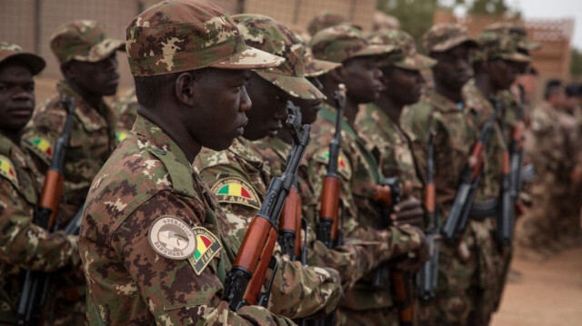 L'armée malienne. Crédit photo: FLORENT VERGNES / AFP