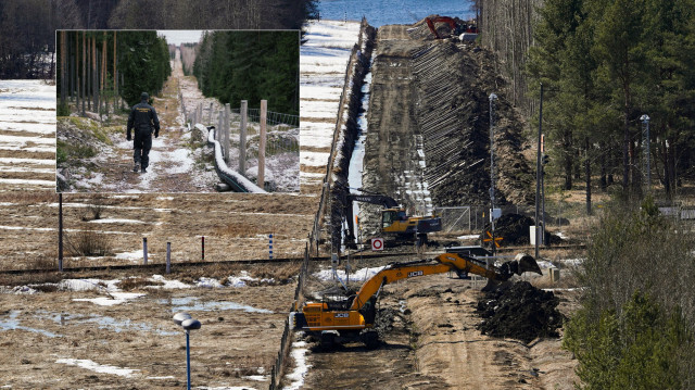 Finlandiya'nın daha fazla çitin inşası için çalışmalara başladığı bildirildi.