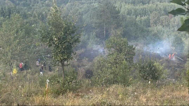 Bahçesindeki çalıları ateşe veren şahıs dumandan zehirlenerek hayatını kaybetti.