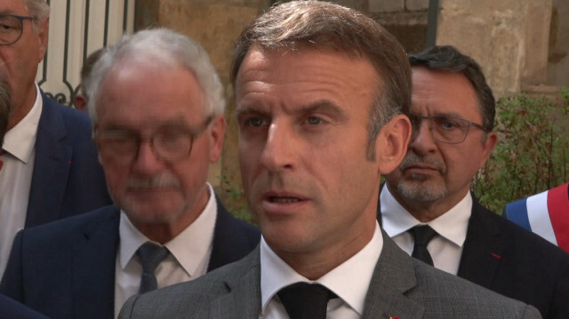 Le président français, Emmanuel Macron. Crédit photo: Sylvain THIZY, Boris Bozino / AFPTV / AFP