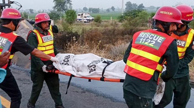 Crédit photo: PAKISTAN'S EMERGENCY RESCUE  / AFP / ARCHIVE