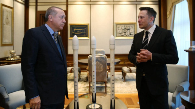 Cumhurbaşkanı Recep Tayyip Erdoğan - Elon Musk (Arşiv)