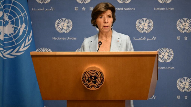 La ministre de l'Europe et des Affaires étrangères de France, Catherine Colonna. Crédit photo: ED JONES / AFP
