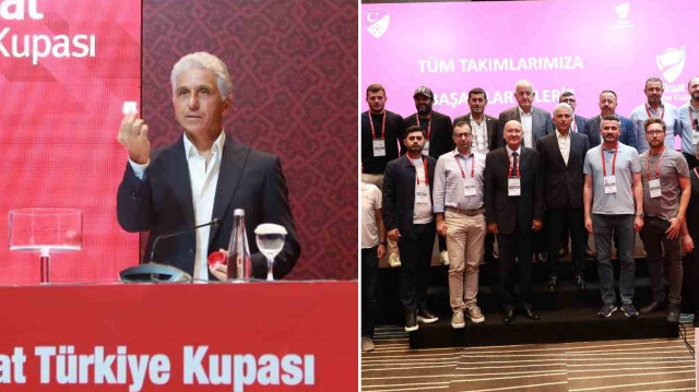 Kura çekiminin ardından hatıra fotoğrafı çektirildi.