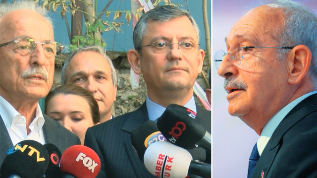 Murat Karayalçın, Özgür Özel, Kemal Kılıçdaroğlu.
