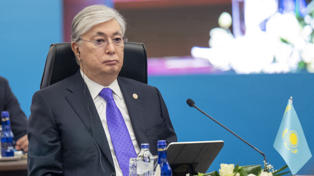 Kazakh President Kassym-Jomart Tokayev