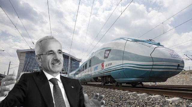  Uraloğlu, hızlı tren hattı projesiyle 7 milyondan fazla insanın konfora kavuşacağını söyledi. 