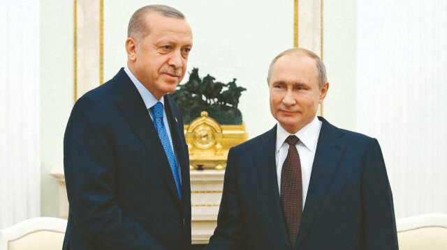 Cumhurbaşkanı Erdoğan Putin ile görüşecek.
