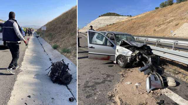 İstanbul-İzmir Otoyolu'nun Balıkesir bölümünde meydana gelen zincirleme trafik kazasında 2 kişi hayatını kaybetti.