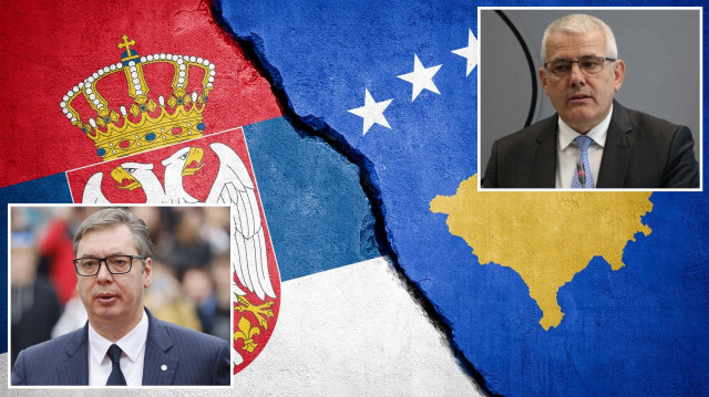 Sırbistan Cumhurbaşkanı Aleksandar Vucic / Kosova İçişleri Bakanı Xhelal Sveçla