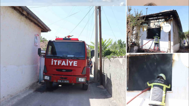 Kayseri'de ev sahibi-kiracı tartışması;
Ev sahibiyle tartışan kiracı adam oturduğu evi ateşe verdi. Olayın ardından alevleri fark eden mahalleli polisi ve itfaiyeyi aradı. Yangın, ekiplerin müdahalesiyle  söndürülürken olayla ilgili inceleme başlatıldı.