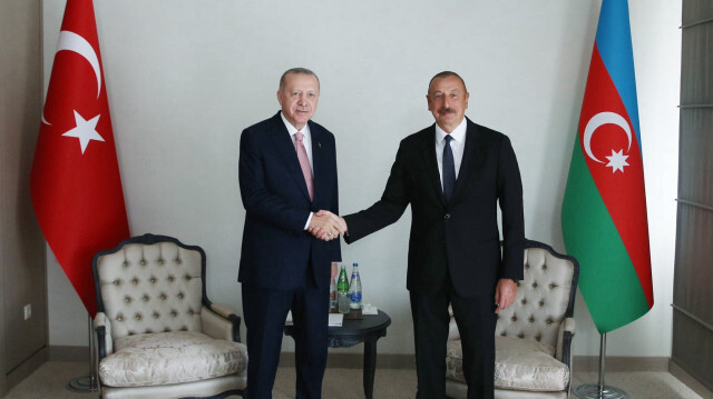 Cumhurbaşkanı Recep Tayyip Erdoğan - Azerbaycan Cumhurbaşkanı İlham Aliyev