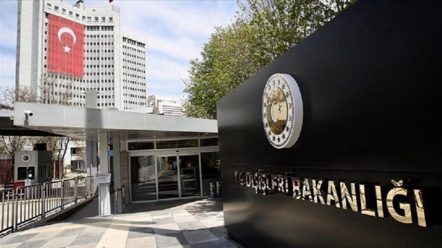 Le ministère turc des Affaires étrangères à Ankara en Turkiye. Crédit photo: AA