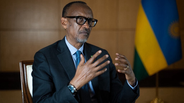 Le président rwandais Paul Kagame. Crédit photo: Simon Wohlfahrt / AFP