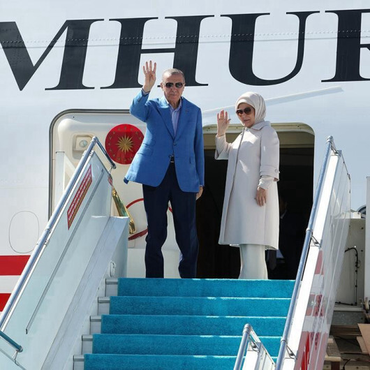 ABD'deki diplomatik temaslarını tamamlayan Cumhurbaşkanı Erdoğan İstanbul'da