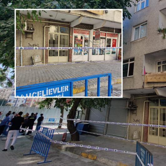 Gece yarısı dehşeti yaşadılar: Kolonu patlayan bina boşaltıldı