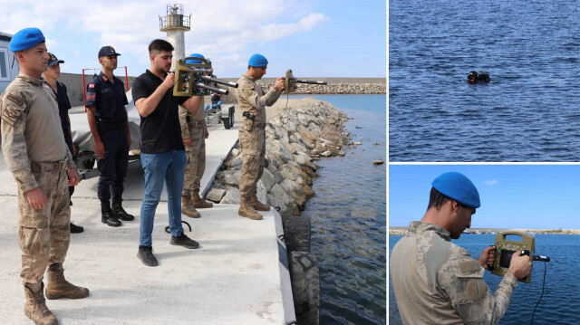 "Zonguldak'ta jandarma personeline yeni ekipman"
Yapılan tatbikat eğitimiyle yeni su altı görüntüleme cihazları tanıtıldı.
