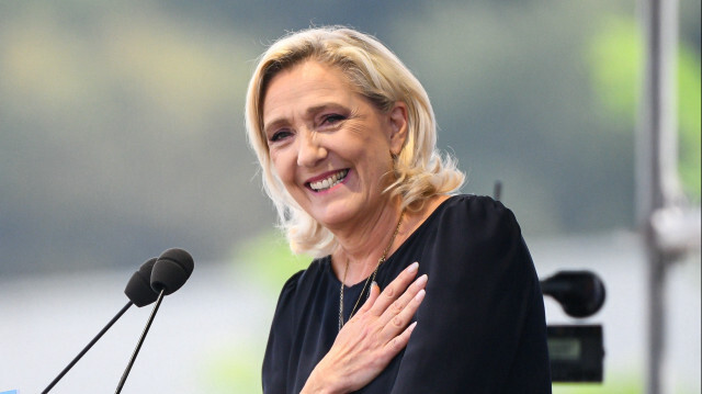 Marine Le Pen, le 17 septembre 2023. Crédit photo : AA