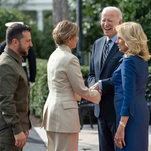 Biden Zelenski’yi Beyaz Saray’da ağırladı: Tankların teslim tarihi belli oldu