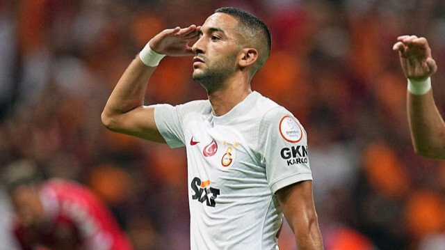 Ziyech, Galatasaray formasıyla ilk golünü attı.