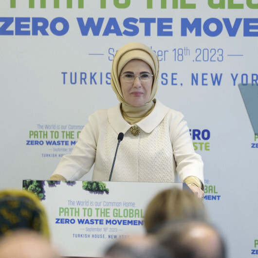 BM'de Emine Erdoğan rüzgarı: Sıfır Atık gündeminin küreselleşmesinde başrol oynadı