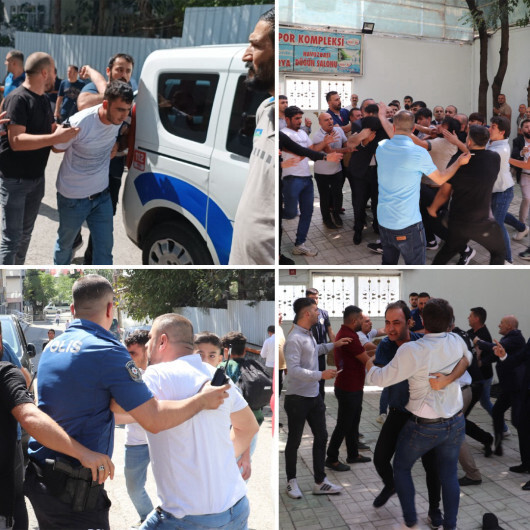 Yine CHP İl Kongresi yine kavga: Siirtli delegeler sandalye ve orakla birbirine saldırdı