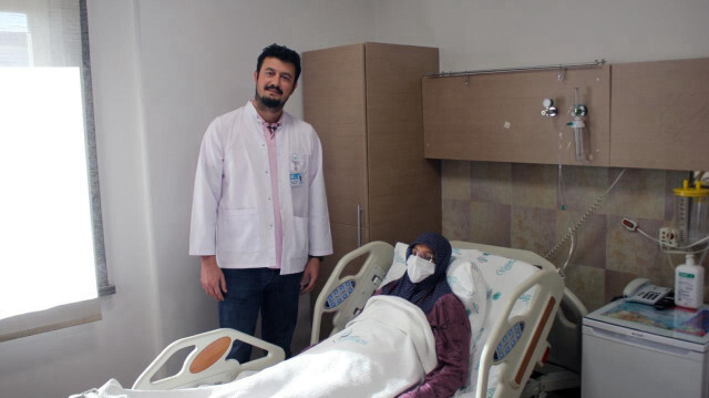Kadının sağlık durumunun iyi olduğu öğrenildi.