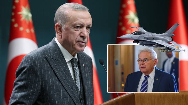 Cumhurbaşkanı Recep Tayyip Erdoğan - ABD’li Senatör Bob Menendez