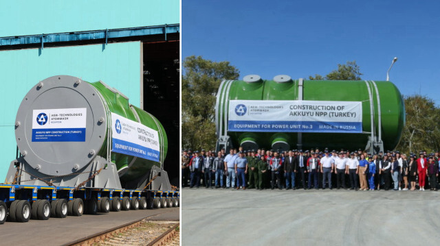 Özel araçlarla fabrika iskelesine ulaştırılacak olan ekipman seti, varış noktasına kadar denizde 3 bin kilometre yol kat edecek. 