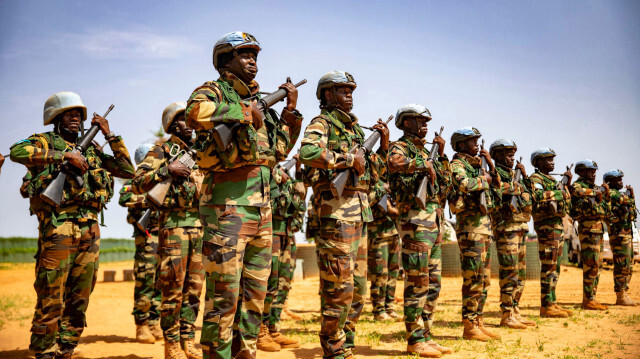 Les militaires sénégalais de la MINUSMA. Crédit photo : MINUSMA